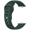 Vroubkovaný náhradní řemínek pro Huawei Fit 3 (Barva náramku Bílá)