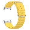 Vroubkovaný řemínek s přezkou pro Google Pixel Watch (Barva náramku Bílá)