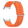 Vroubkovaný řemínek s přezkou pro Google Pixel Watch (Barva náramku Bílá)