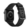 Koženo-silikonový řemínek pro Apple Watch 38/40/41/42(S10)mm (Barva Bílá)
