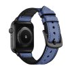 Koženo-silikonový řemínek pro Apple Watch 38/40/41/42(S10)mm (Barva Bílá)