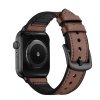 Koženo-silikonový řemínek pro Apple Watch 38/40/41/42(S10)mm (Barva Bílá)