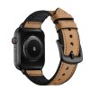 Koženo-silikonový řemínek pro Apple Watch 38/40/41/42(S10)mm (Barva Bílá)