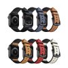 Koženo-silikonový řemínek pro Apple Watch 38/40/41/42(S10)mm (Barva Bílá)