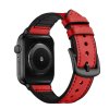 Koženo-silikonový řemínek pro Apple Watch 42/44/45/46/49mm (Barva Bílá)