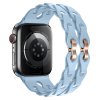 Silikonový řetízkový řemínek pro Apple Watch 38/40/41/42(S10)mm (Barva náramku Bílá)