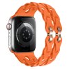 Silikonový řetízkový řemínek pro Apple Watch 38/40/41/42(S10)mm (Barva náramku Bílá)