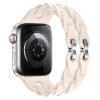 Silikonový řetízkový řemínek pro Apple Watch 38/40/41/42(S10)mm (Barva náramku Bílá)