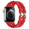Silikonový řetízkový řemínek pro Apple Watch 38/40/41/42(S10)mm (Barva náramku Bílá)