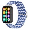 Pletený řemínek pro Mi Band 8 PRO (Barevná varianta Modro-bílý)