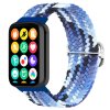 Pletený řemínek pro Mi Band 8 PRO (Barevná varianta Modro-bílý)