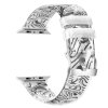 Průhledný silikonový vzorovaný řemínek pro Apple Watch 38/40/41/42(S10)mm (Varianta vzor 3)