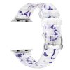 Průhledný silikonový vzorovaný řemínek pro Apple Watch 38/40/41/42(S10)mm (Varianta vzor 3)