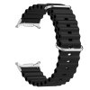 Vroubkovaný řemínek pro Samsung Galaxy Watch Ultra (Barva náramku Bílá)