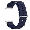 Vroubkovaný řemínek pro Samsung Galaxy Watch Ultra (Barva náramku Bílá)