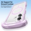 Airbag Magsafe kryt pro iPhone 16 Plus (Barva Zelená)