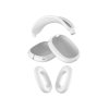 Silikonový set 3v1 pro Airpods Max (Barva Mléčně průhledná)