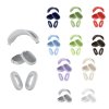Silikonový set 3v1 pro Airpods Max (Barva Mléčně průhledná)