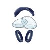 Silikonový průhledný set 3v1 pro Airpods Max (Barva Hvězdně bílá)