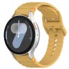 Vroubkovaný řemínek pro Samsung Galaxy Watch 7 (Barva náramku Pískově růžová)