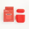 Jednobarevný obal pro AirPods 1/2 (Barva Deep red)