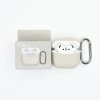 Jednobarevný obal s karabinou pro AirPods 4 (Barva Yellow)