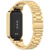 Kovový řemínek pro Mi band 9 Active / Redmi Band 3 (Barevná varianta Růžovo-zlatý)