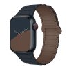 Dvojbarevný magnetický řemínek pro Apple Watch 38/40/41/42(S10)mm (Barva Fialovo-růžový)
