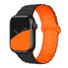 Dvojbarevný magnetický řemínek pro Apple Watch 38/40/41/42(S10)mm (Barva Fialovo-růžový)