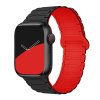Dvojbarevný magnetický řemínek pro Apple Watch 38/40/41/42(S10)mm (Barva Fialovo-růžový)