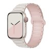 Dvojbarevný magnetický řemínek pro Apple Watch 38/40/41/42(S10)mm (Barva Fialovo-růžový)