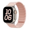 Silikonový magnetický řemínek pro Apple Watch 38/40/41/42(S10)mm (Barva Černo-oranžový)