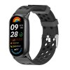 Perforovaný řemínek s přezkou Mi band 8/9/10 (Barva Tyrkysovo-Žlutá)