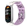 Perforovaný řemínek s přezkou Mi band 8/9/10 (Barva Tyrkysovo-Žlutá)