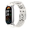 Perforovaný řemínek s přezkou Mi band 8/9/10 (Barva Tyrkysovo-Žlutá)