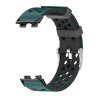 Perforovaný řemínek s přezkou Huawei Band 8/9/10 (Barva Tyrkysovo-Žlutá)
