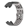 Perforovaný řemínek s přezkou Huawei Band 8/9/10 (Barva Tyrkysovo-Žlutá)
