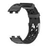 Perforovaný řemínek s přezkou Huawei Band 8/9/10 (Barva Tyrkysovo-Žlutá)