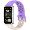 Perforovaný řemínek pro Huawei Band 8/9/10 (Barva náramku Žluto-oranžová)