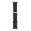 Koženkový řemínek s přezkou pro Apple Watch 38/40/41/42(S10)mm (Barva náramku Švestková)