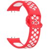 Dvojbarevný řemínek pro Samsung Galaxy Fit 3 (Barevná varianta Zeleno-bílý)