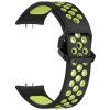 Dvojbarevný řemínek pro Samsung Galaxy Fit 3 (Barevná varianta Zeleno-bílý)