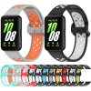 Dvojbarevný řemínek pro Samsung Galaxy Fit 3 (Barevná varianta Zeleno-bílý)