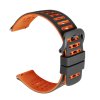 Dvojbarevný řemínek s přezkou 22mm (Barva Zeleno-oranžový)