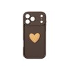 68312 1 silikonovy hnedy kryt s 3d srdickem pro iphone 17 pro max