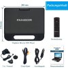 FANGOR 10,1'' přenosný a otočný Blu-ray / DVD přehrávač