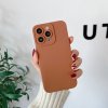 68408 silikonovy hnedy kryt se zvysenou ochranou cocek pro iphone 17