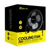 USB mini kovový stolní ventilátor FN808