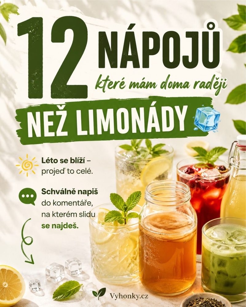 Vyhonky.cz — 12 nápojů než limonády
