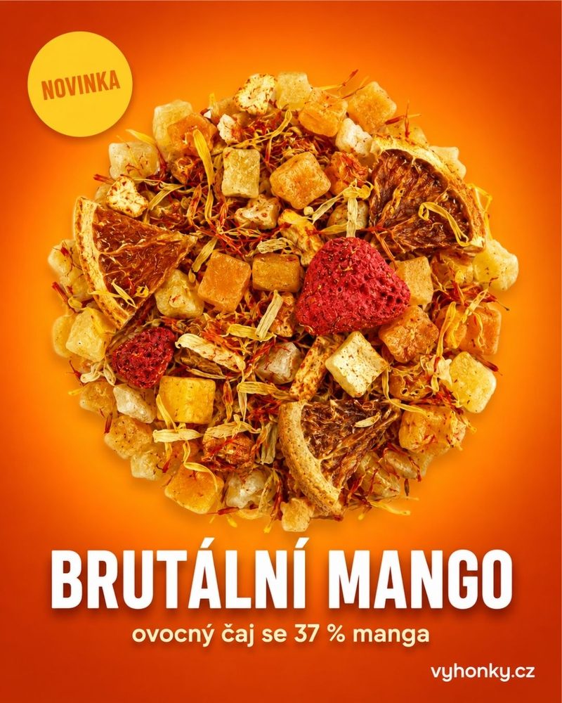 Vyhonky.cz — brutální mango, ovocný čaj